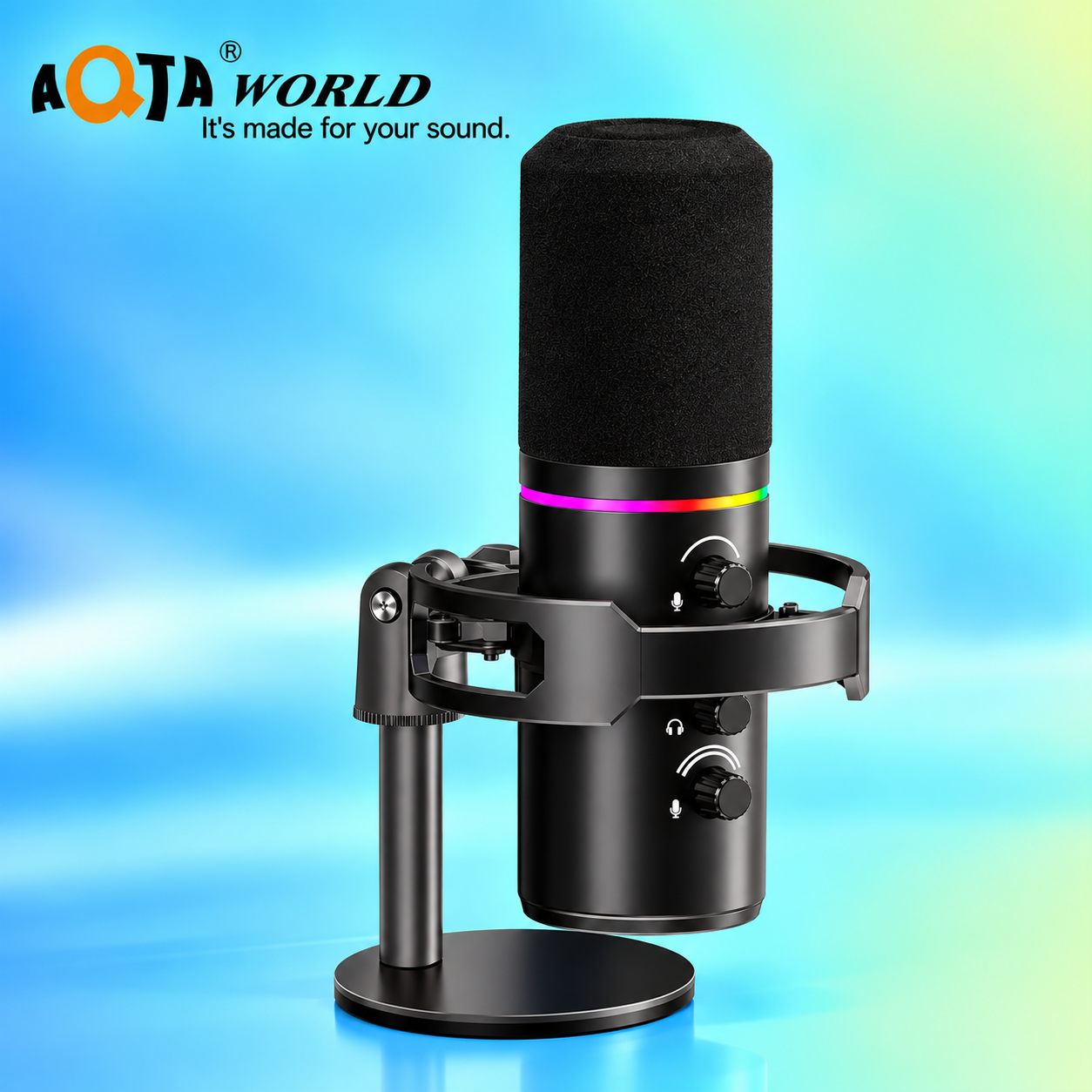 AQ-WM8 RGB USB Dynamic Microphon